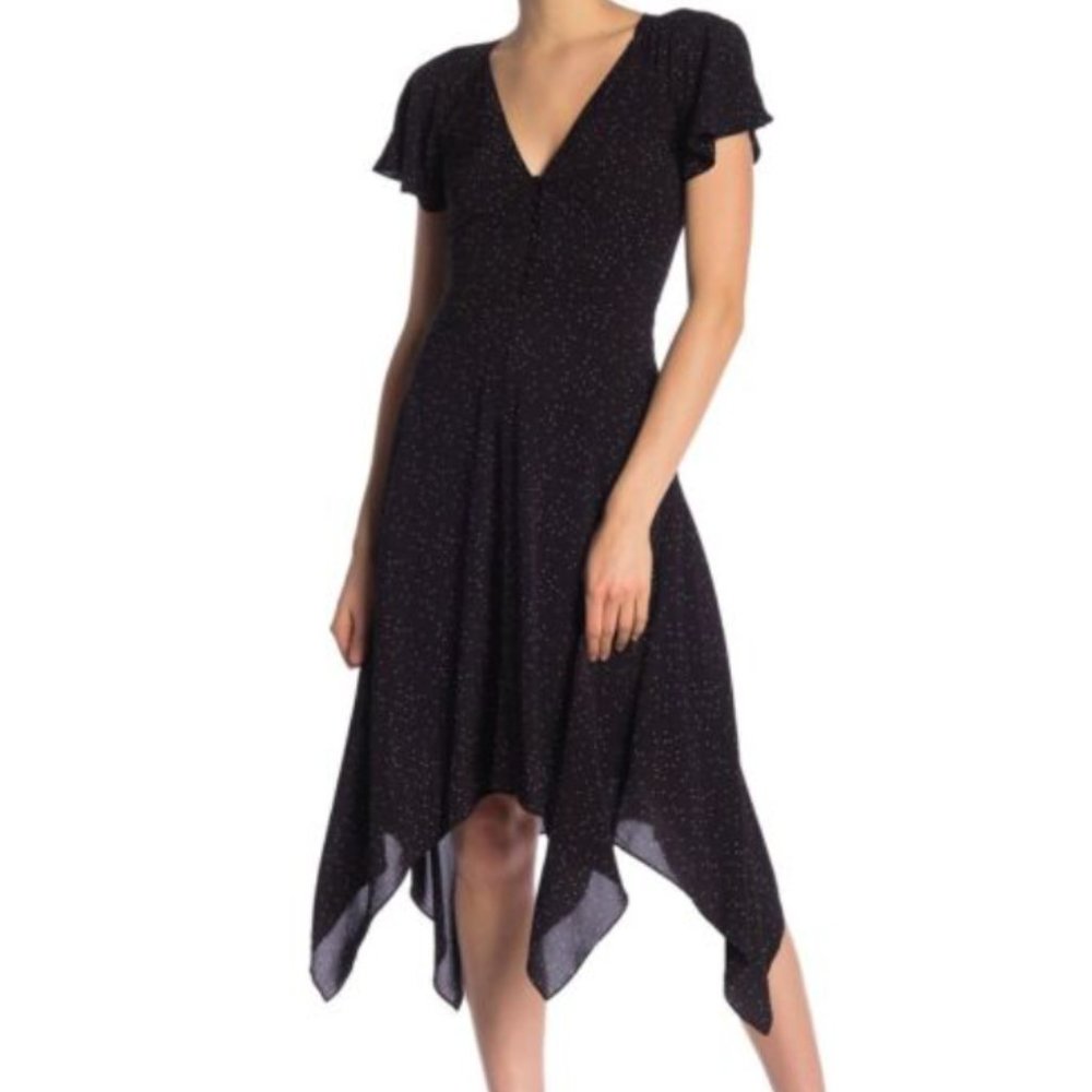 Joie Black w/ Tiny Hearts Dress